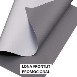 Lona Front Mate PROMOCIONAL Base Gris 13 Oz Rollo 3,20 X 50 m